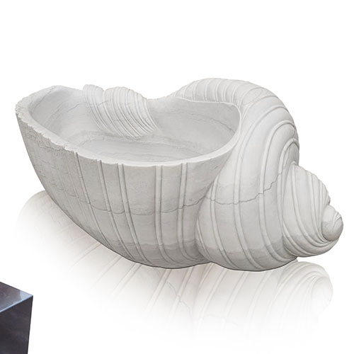 Sea Shell Shaped Marble Bathtub